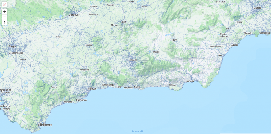 map-Sierra nevada classic